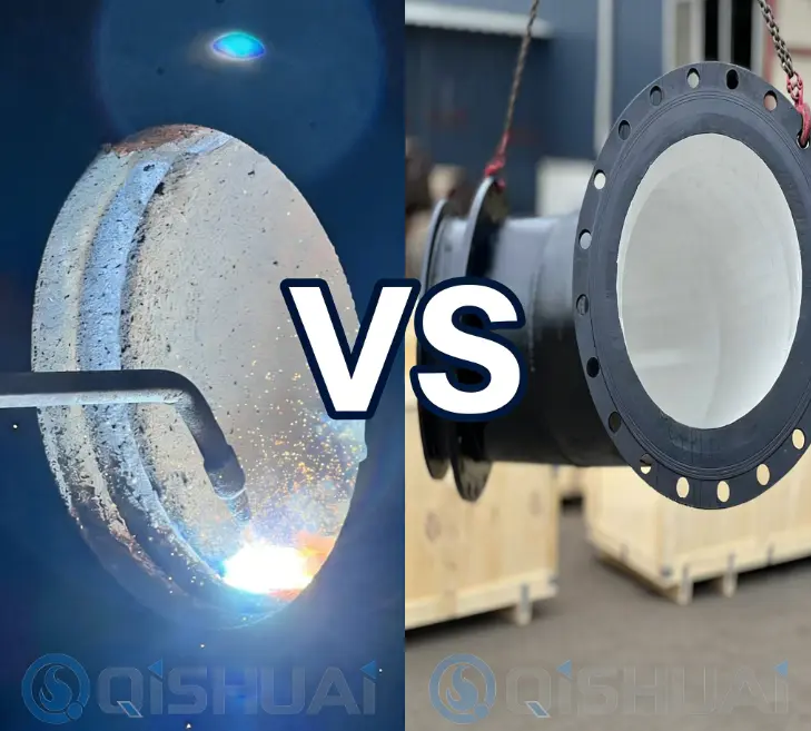 Hĺbková analýza Shandong Qishuai: Sprievodca výberom prekrytých rúrok z karbidu chrómu a rúr s keramickým obložením z oxidu hlinitého, vhodné pre podmienky s vysokým oterom vo všetkých odvetviach