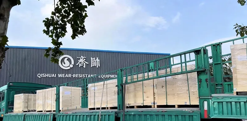 Rubber Embedded Ceramic Wear Tile Panel